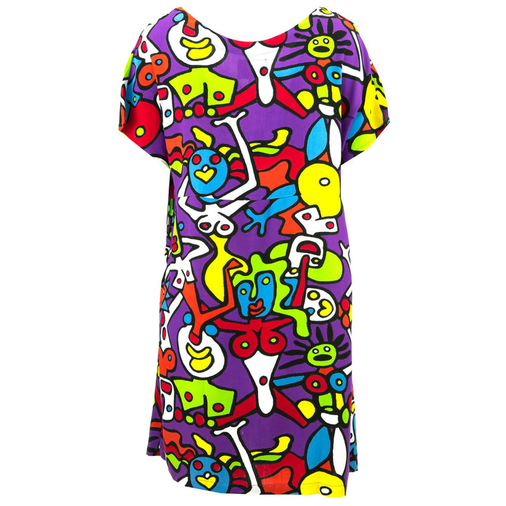 Lolo Short Shift Dress - Tiffy Purple