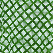 Floaty Pocket Pleat Dress - Verde Trellis