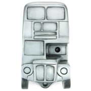 Wall Mounted Character Bottle Opener - London Bus (Silver)