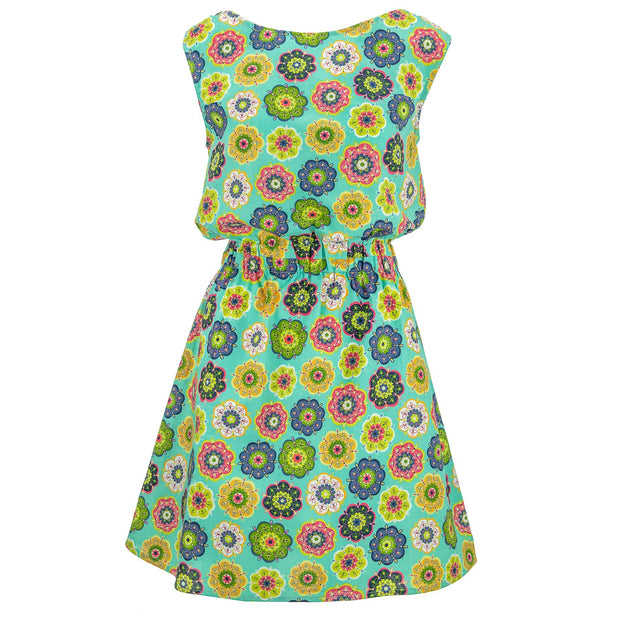 Stretch Waister Dress - Fanciful Flower Angel