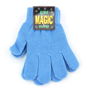 Magic Gloves Kids Stretchy Gloves - Blue