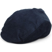 Corduroy Flat Cap - Blue