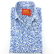 Tailored Fit Long Sleeve Shirt - Block Print - Stamen