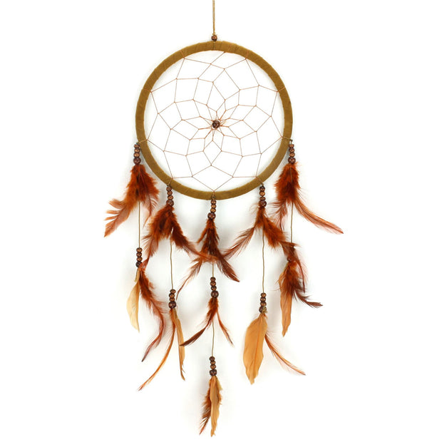 Dreamcatcher - Spiral 16.5cm Coffee