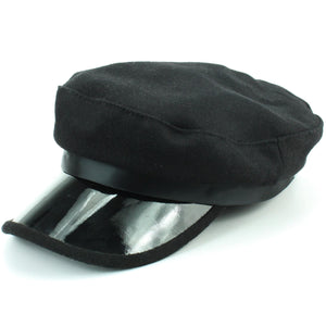 Ribbon Captain's Breton Cap - Black