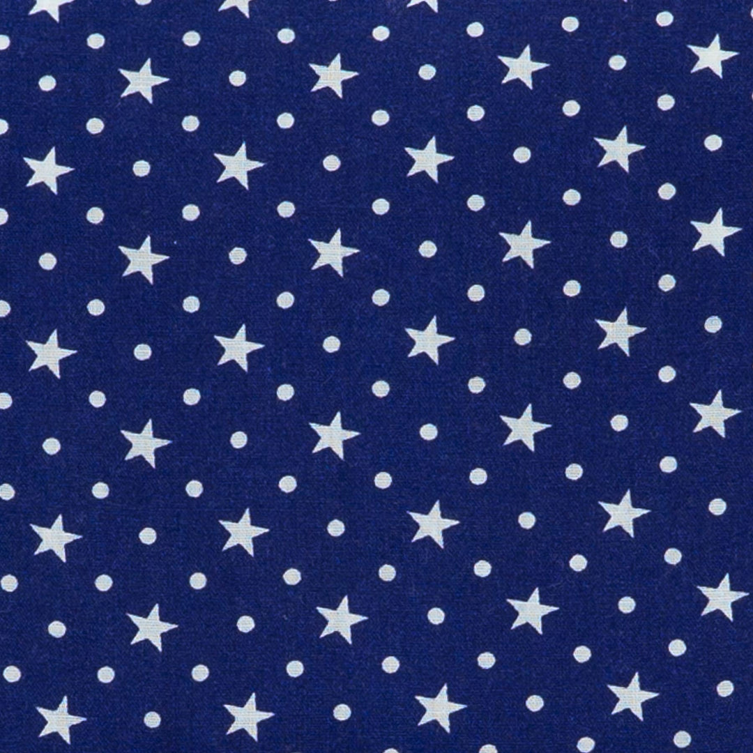 Ruched Box Top - Stars and Spots