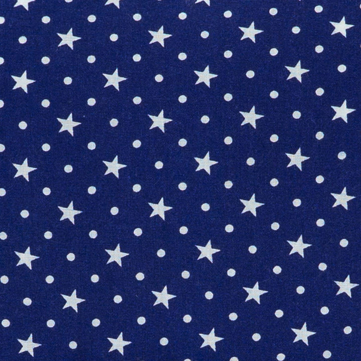 Ruched Box Top - Stars and Spots
