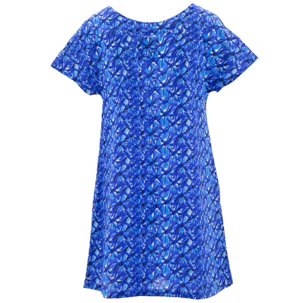 Perfect Shift Pocket Dress - Blue Maze