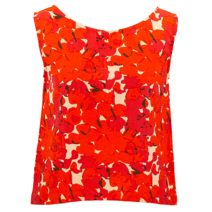 Box Top - Vibrant Orange