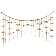 Handmade Rajasthani Strings Hanging Decorations - Door Garland - Fish