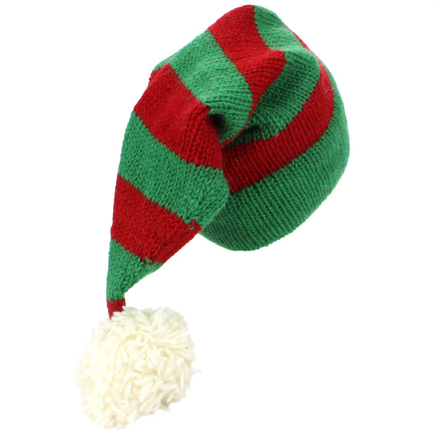 Wool Knit Elf Hat