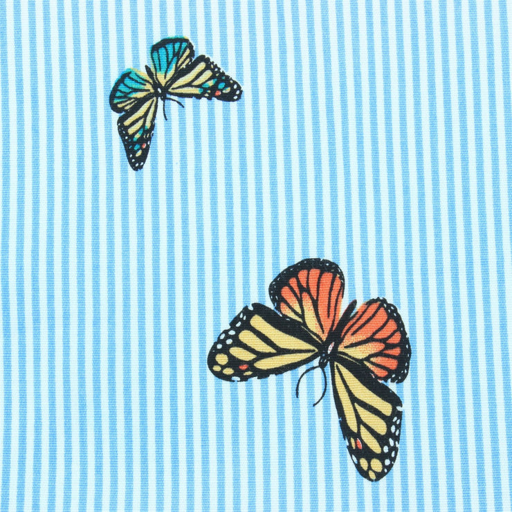 Slim Fit Short Sleeve Shirt - Butterfly Stripes