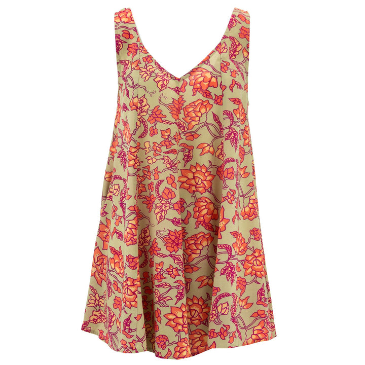 Floaty Dolly Dress - Vintage Flower
