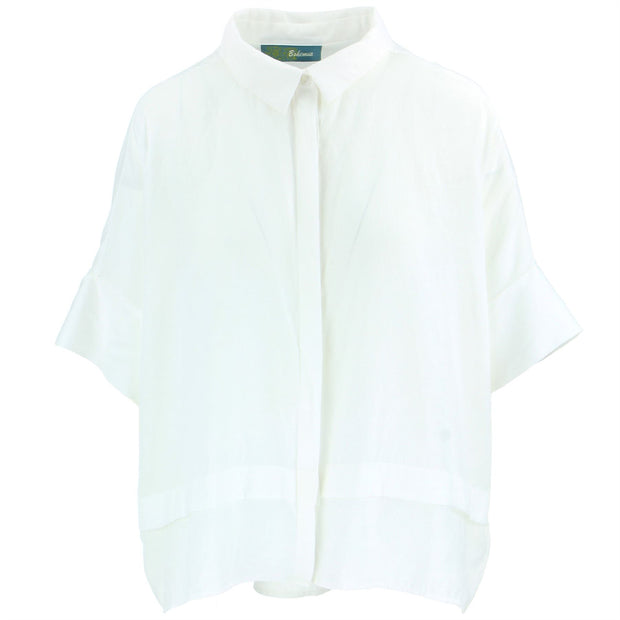 Woven Blouse Shirt - White