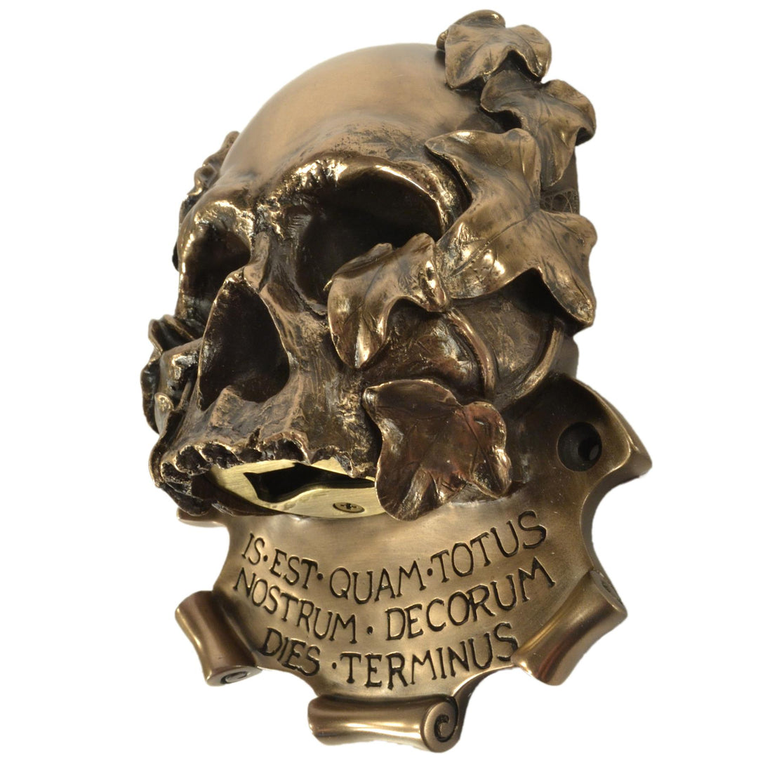 Wall Mounted Character Bottle Opener - Momento Mori (Bronze)