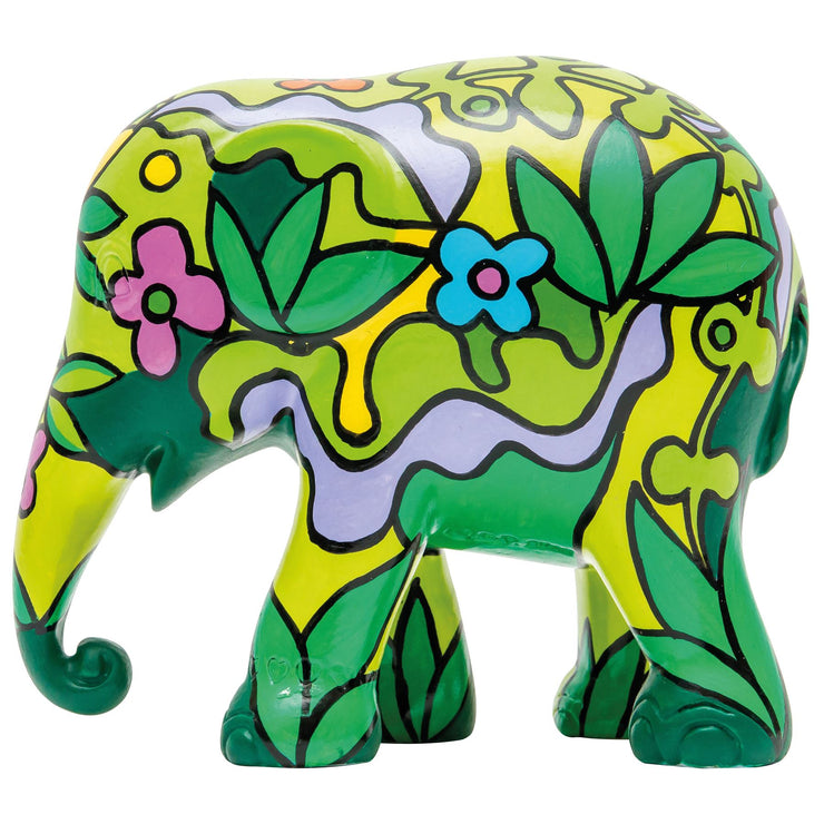 Limited Edition Replica Elephant - In Green I Can't Be Seen