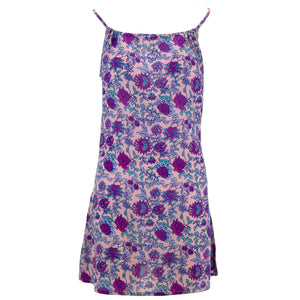 Mini robe moderne - pivoine violette