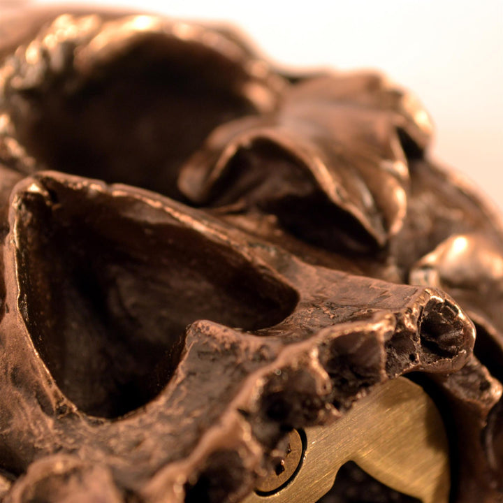 Wall Mounted Character Bottle Opener - Momento Mori (Bronze)