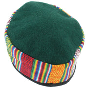 Nepalese Wool Smoking Hat - Green