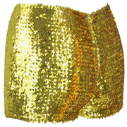 Sequin Shorts - Gold