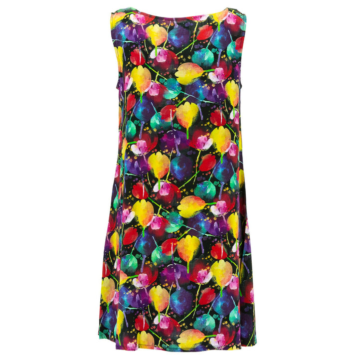The Swirl Shift Dress - Tulips