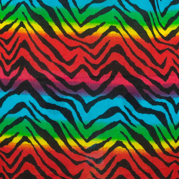 Strappy Dress - Rainbow Zebra