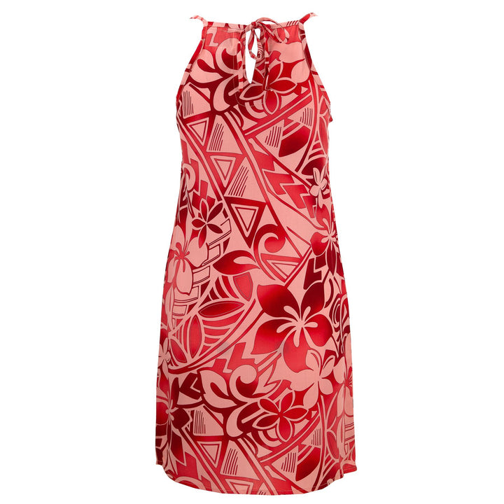 Strappy Dress - Chevron Bloom