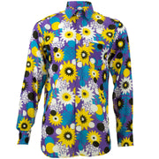 Regular Fit Long Sleeve Shirt - Bold Floral