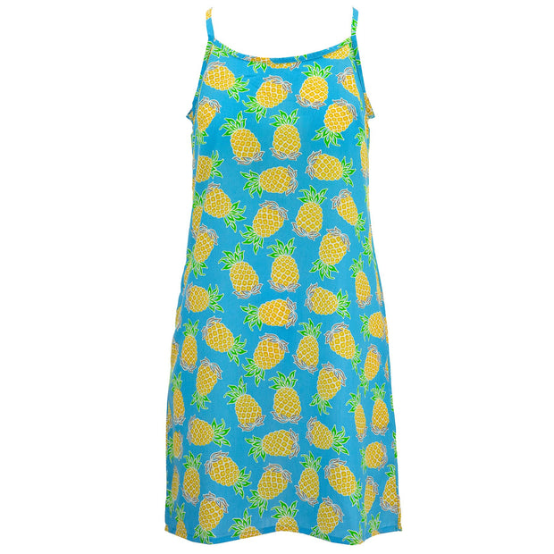 Strappy Dress - Pineapples