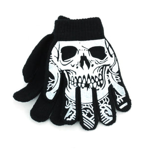 Gants magiques pour enfants, gants à main squelette - squelette