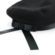 Ribbon Captain's Breton Cap - Black