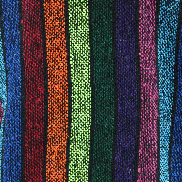 Mexican Baja Jerga Hoody - Rainbow