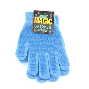 Magic Gloves Kids Gripper Stretchy Gloves - Blue