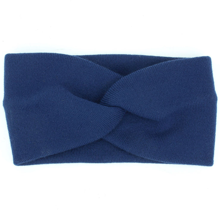 Twisted Bowknot Headband - Blue