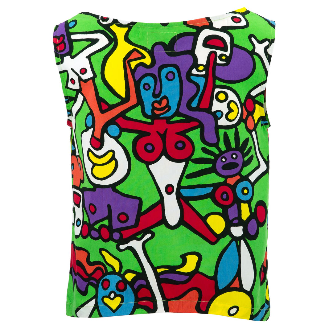Box Top - Tiffy Green