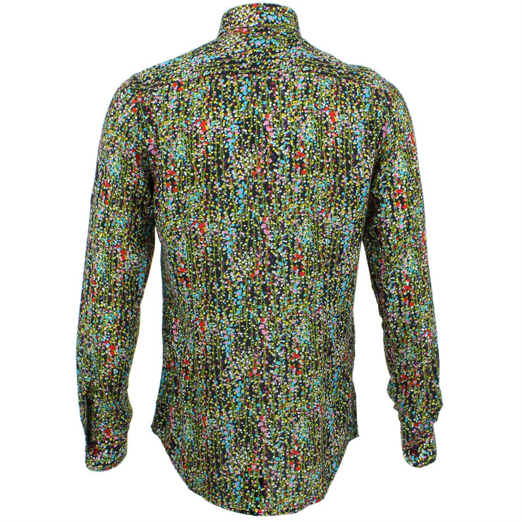 Tailored Fit Long Sleeve Shirt - Multi Ditzy