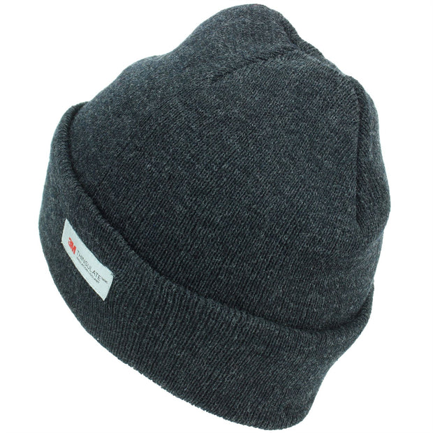 3M Beanie Hat with Fleece Lining - Charcoal Grey
