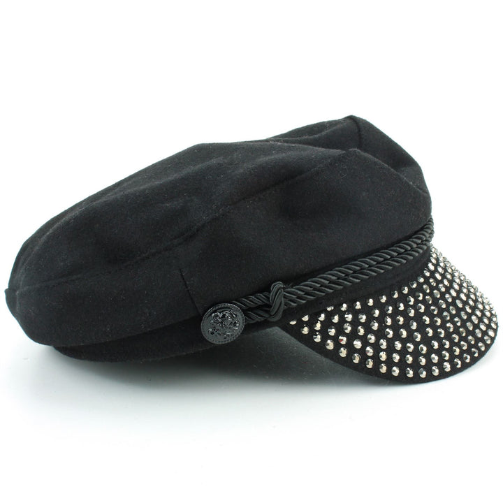 Studs Captain's Breton Cap - Black