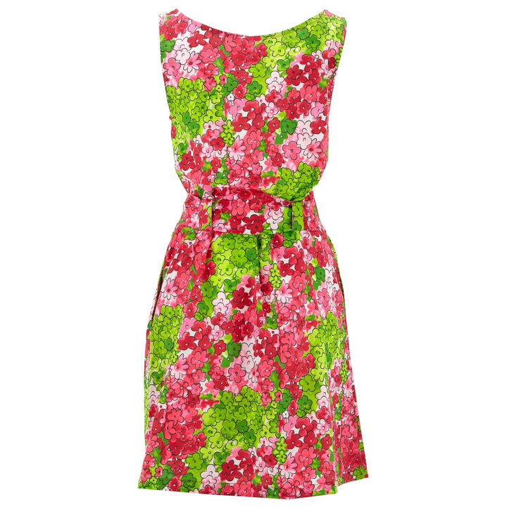 Belted Dress - Red Magnolia