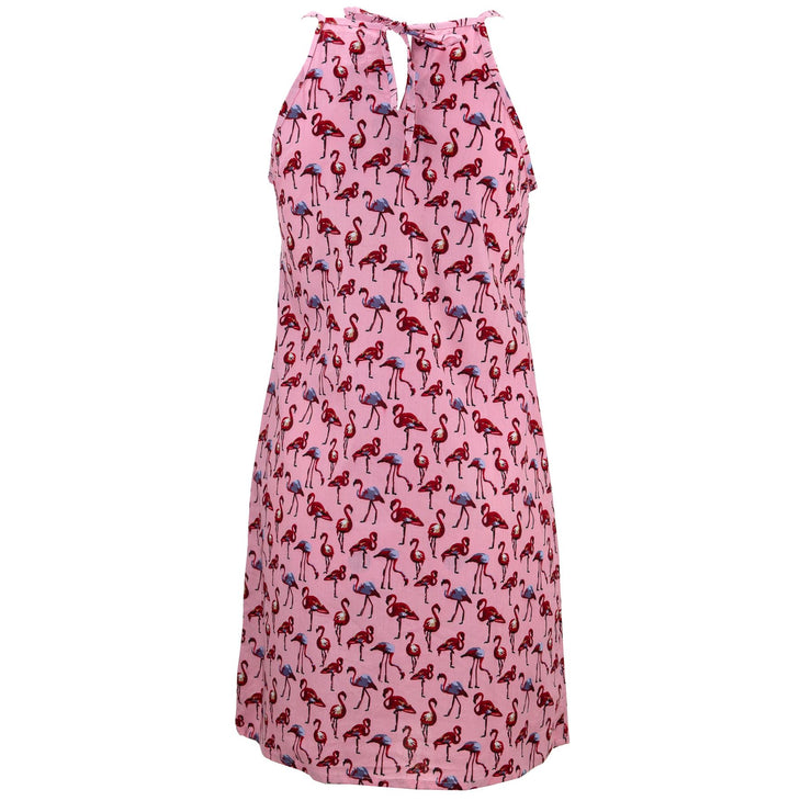 Strappy Dress - Flamingo Pink