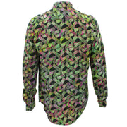 Tailored Fit Long Sleeve Shirt - Multi-coloured Pineapples