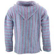 Mexican Baja Jerga Hoody - Soft Pastel