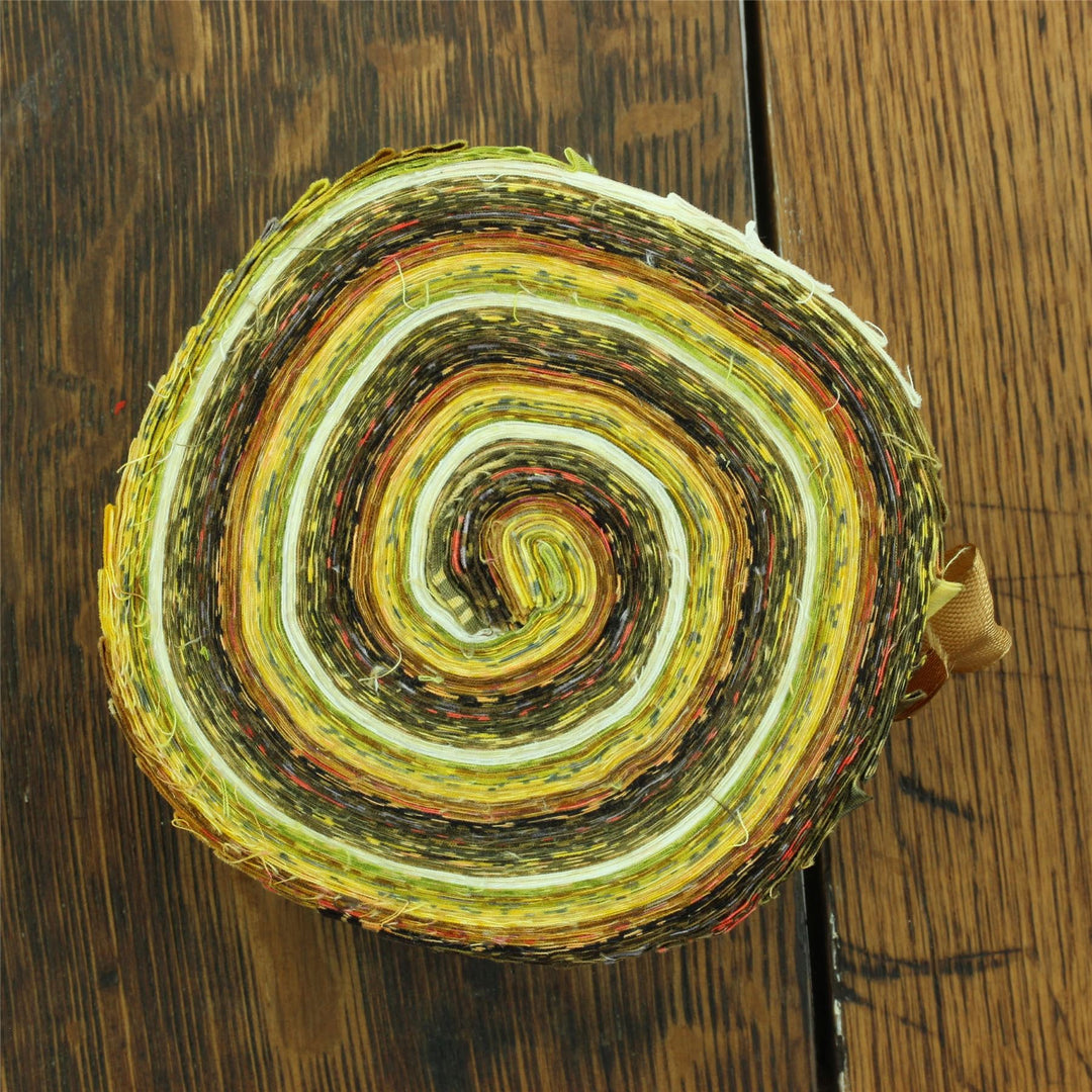 Jelly Roll - 40 Strips of 2.5" x 37" Cotton Batik