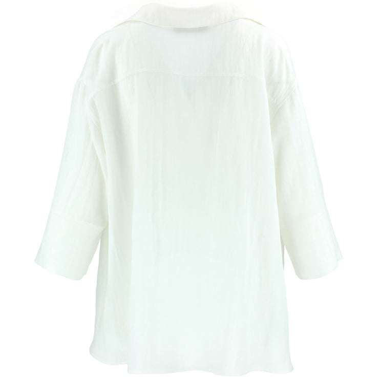 Woven Blouse Shirt - Off White