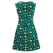 Nifty Shifty Dress - Green Explosion