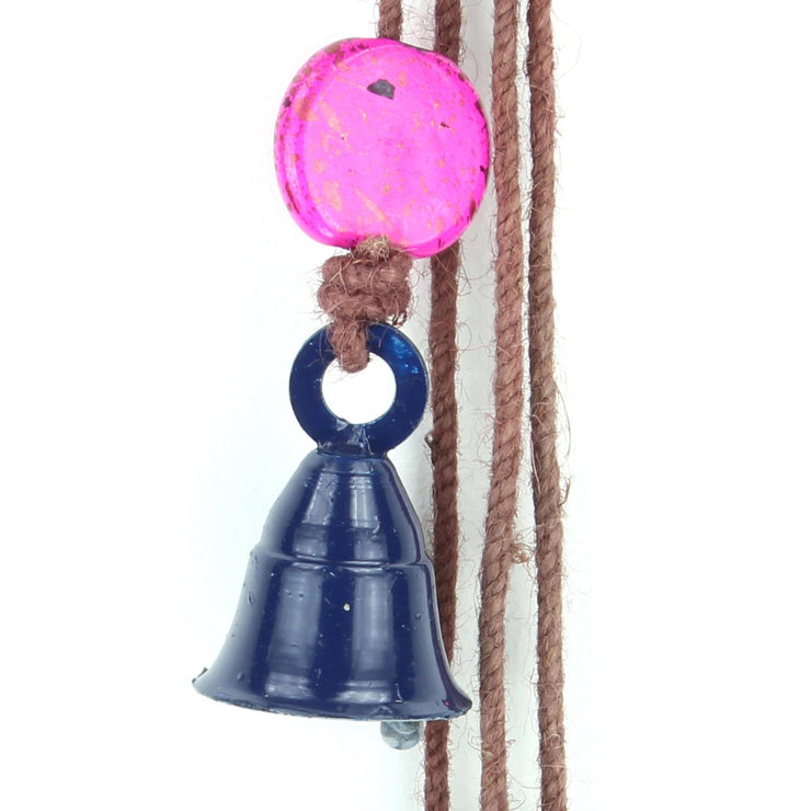 Hanging Mobile Decoration String - Bells - Brown String