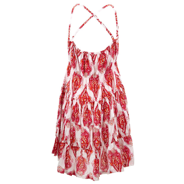 Tier Drop Summer Dress - Pink Insignia