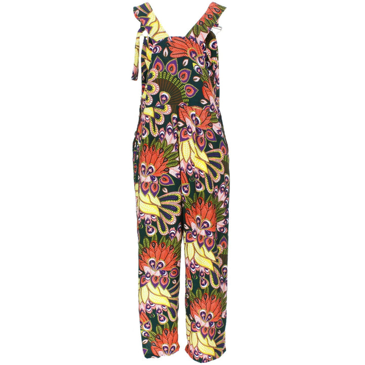 Tropical Dungarees - Green