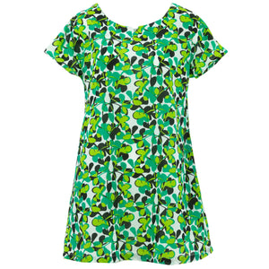 Perfekt shift pocket kjole - spiret grøn
