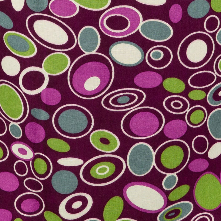 Box Top - 60s Circles Purple